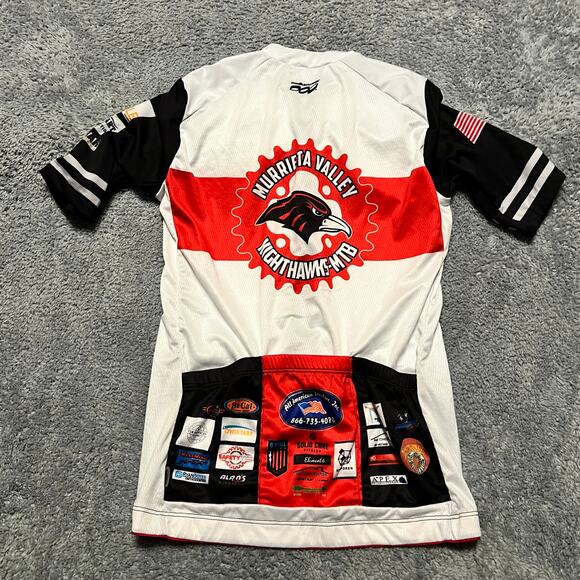 Podiumwear Cycle Jersey Shirt Womens Small Performance Cycling Pocket - Picture 2 of 5